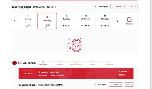 Air Albania në kolaps: Asnjë fluturim nga Tirana për dy ditë me radhë