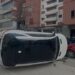 Shoferi nuk u ndje mirë, aksidentohet “Benz-i” në Korçë