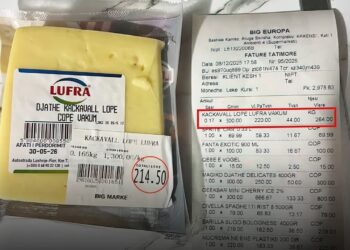 Vjedhje “sy për sy”: Big Market Europa kapet mat me çmimin e ndryshuar në kasë