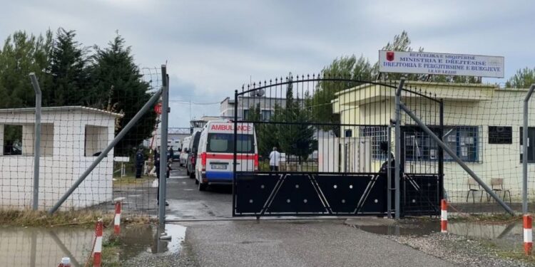 Tentativë arratisjeje në burgun e Lezhës