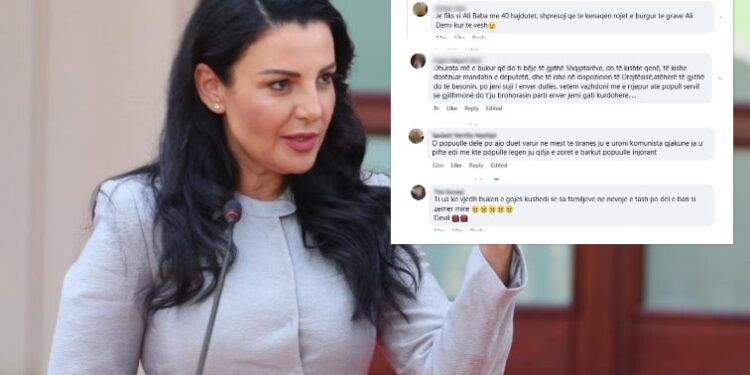 E akuzuar për vjedhjen e miliona eurove, qytetarët “gozhdojnë” Belinda Ballukun: Hajdute, të është ngushtuar laku