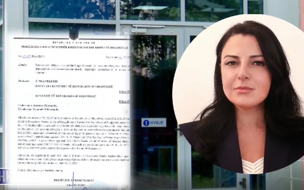 FOTO/ Zbardhet shkresa e SPAK për arrestimin e Belinda Ballukut
