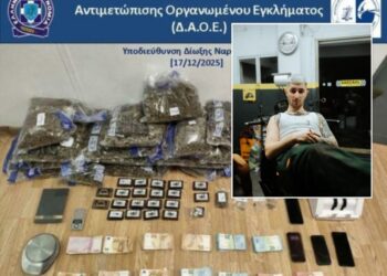 Goditet grupi i drogës në Greqi, mes të arrestuarve edhe këngëtari 22-vjeçar nga Tepelena (Emri)