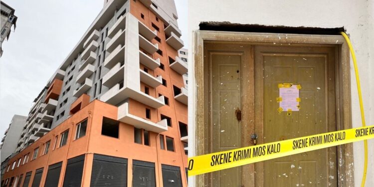 IKMT i vendos shiritin pallatit tek Mbikalimi i Kamzës dhe pezullon punimet. 3 katet e objektit 14-katësh ishin pa leje ndërtimi