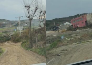 Masakër mjedisore në Zall-Herr, kamionët hedhin mbeturina dhe dhera