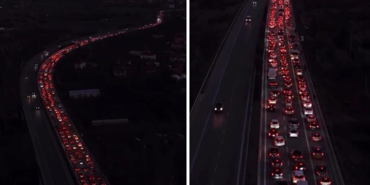 Kaosi vijon në aksin Prrenjas-Librazhd-Elbasan-Tiranë, trafiku i paralizuar për të tretën ditë radhazi