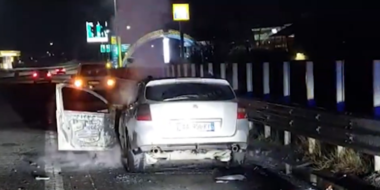 Digjet një makinë në aksin Milot–Mamurras, çfarë dyshohet