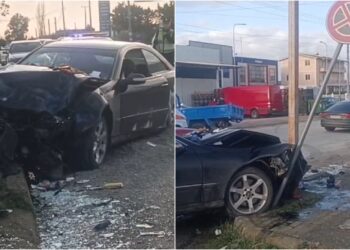 Aksident i rëndë në Lushnjë, dy persona të plagosur