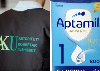 Qumështi për bebe “Aptamil” me prani toksinash, AKU tërheq produktin nga tregu