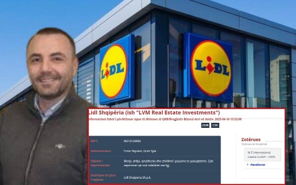 Kush fshihet pas “Lidl”? Dy administratorët me “aventurë” nga tregu imobiliar te porti më i rëndësishëm i vendit