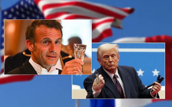 Trump propozon doganë 200% për verën franceze!