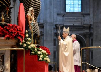 “Të lutemi të gjithë së bashku për paqe”, Papa Leoni XIV nis Vitin e Ri me meshë solemne