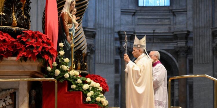 “Të lutemi të gjithë së bashku për paqe”, Papa Leoni XIV nis Vitin e Ri me meshë solemne