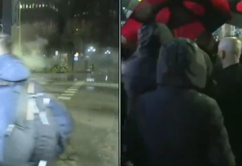 Fotolajm/ Policia nuk kursen as xhaminë e Namazgjasë, largohen besimtarët prej gazit pa kriter