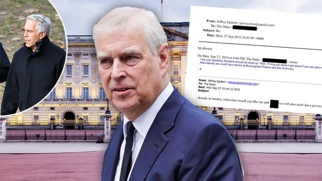 Dokumente të reja: Princi Andrew ftoi Epstein dhe modele ruse në darkë private në Buckingham Palace