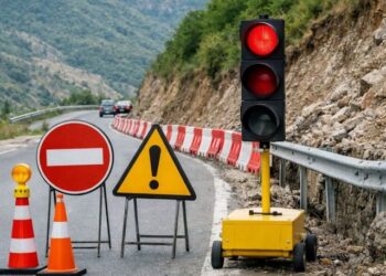 Rrëshqitje dherash në aksin Librazhd–Pogradec, ndalohet qarkullimi për mjetet e tonazhit të rëndë
