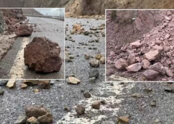 Rënie gurësh në aksin Kukës-Bushtricë, vështirësohet lëvizja e automjeteve