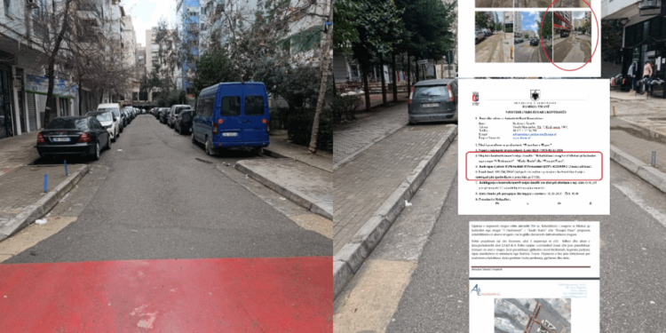 Faturë e fryrë e rrugë fiktive? Dyshime për tenderin 1.3 milionë euro të Bashkisë së Tiranës në Yzberisht (foto)
