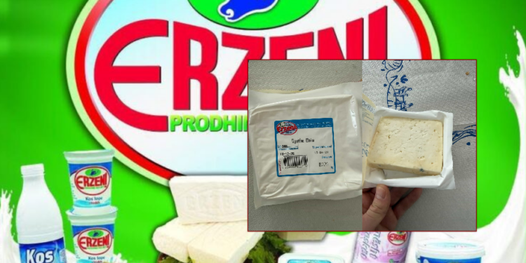 Denoncim për djathin “Erzeni”: Datën e skadencës e ka në prill, myket që tani