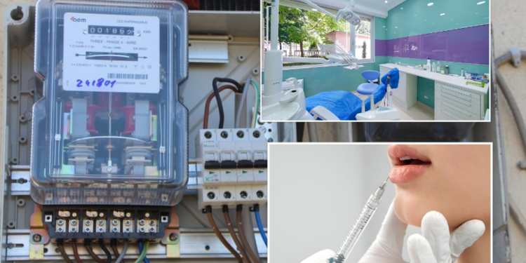 OSHEE: Klinikat e botoksit dhe dentare paguajnë energjinë elektrike si abonentë familjarë