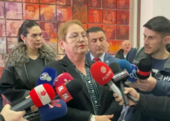 Ministrja përplaset me gazetarët, refuzon të flasë shqip: Gjuhë zyrtare është maqedonishtja
