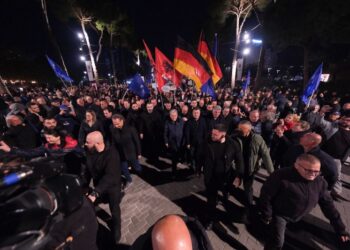 Protesta e opozitës, REL: Policia shqiptare hodhi ujë e gaz lotsjellës ndaj qytetarëve