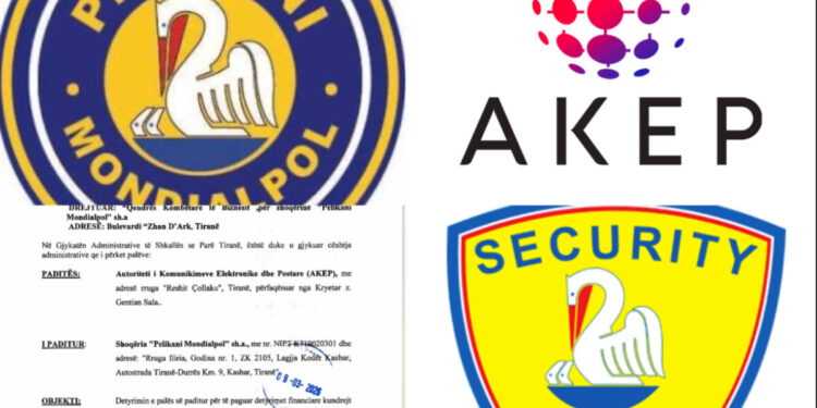 Nuk paguan tarifat, Pelikani Mondialpol përfundon në gjyq! E denoncoi AKEP