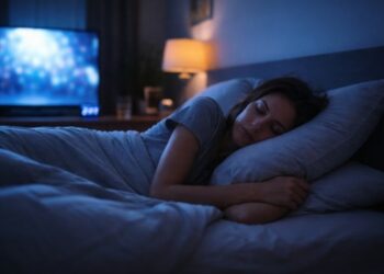 Çfarë i ndodh trupit tuaj kur flini me televizorin ndezur