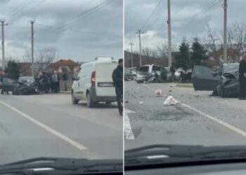 Aksident i rëndë në rrugën Korçë-Maliq, disa persona të plagosur