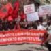 “Ne flasim shqip”, studentët shqiptarë protestojnë në Shkup