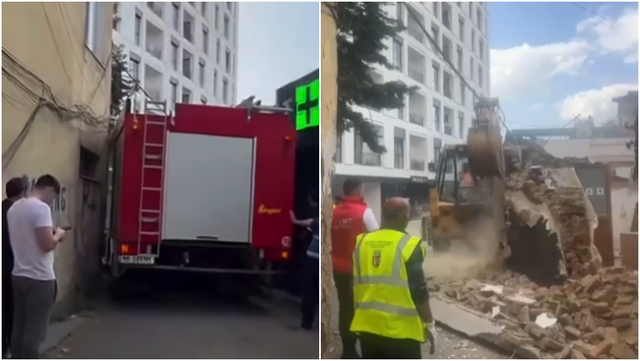 Pengoi zjarrfikësen kur digjej pallati pranë QSUT-së, IMT shemb farmacinë pa leje në Tiranë