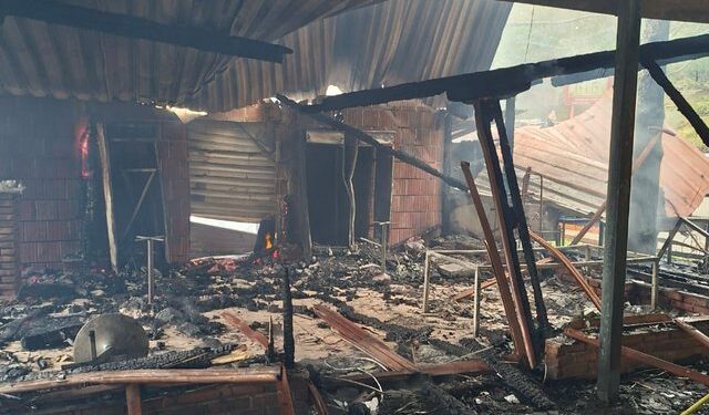 Zjarr në Qafështamë, shkrumbohet një lokal në Parkun Kombëtar