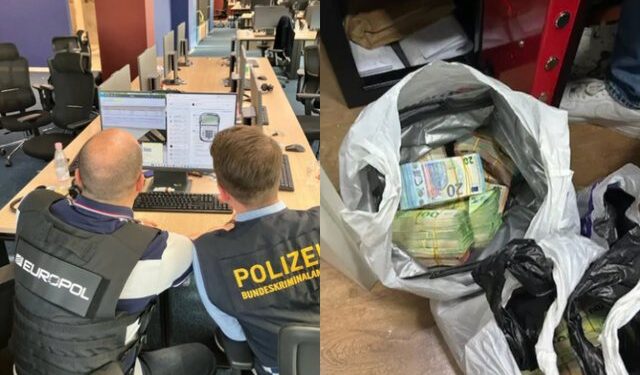 Operacioni kundër call center-ave në Tiranë/ EUROPOL: 900.000 euro u gjetën në qese!