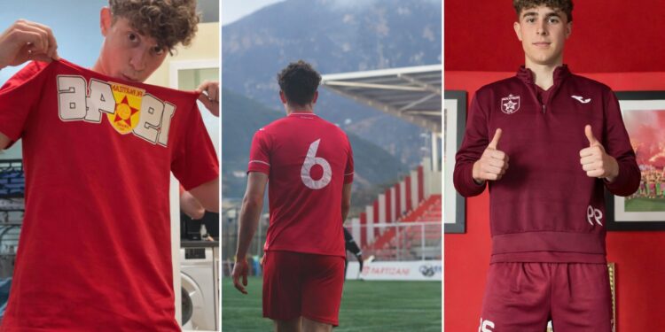 ZYRTARE/ Jamie Noreci firmos me Partizani B – talenti 18-vjeçar i bashkohet të kuqve