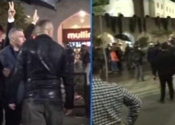 Ndalohen 4 protestues, u kapën me çantë me molotovë