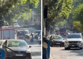 Sërish zjarr në Tiranë, përfshihet nga flakët pallati pranë burgut ‘313’
