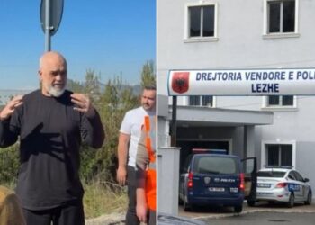Ç’ndodhi në Lezhë? Policia mban 2 persona në komisariat për shkak të vizitës së Ramës