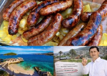 Himara e mëkateve! Vangjel Tavo hap tendera për salçiçe pule, tallava dhe cirk në qiell