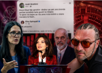 Burri i ministres Ibrahimaj mbështet Spiropalin: Bravo Elisa, qëndrim dinjitoz!