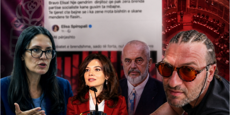 Burri i ministres Ibrahimaj mbështet Spiropalin: Bravo Elisa, qëndrim dinjitoz!