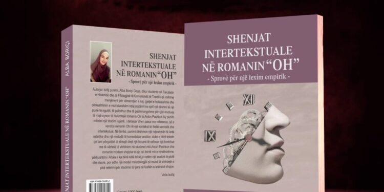 Botim i ri në studimet letrare shqiptare/ Alba Boriçi sjell librin “Shenjat intertekstuale në romanin ‘OH’”