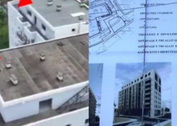 Si u shkel leja e pallatit nga Mirson 2A Sh.p.k! Punimet u nisën nga Mirsim Jella dhe u vijuan nga Adriatik Shtëmbari