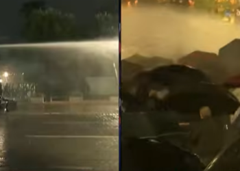 Tensionohet situata, policia bllokon protestuesit me gaz dhe ujë