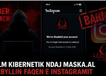 Sulm kibernetik ndaj Maska.al, i mbyllet faqja në Instagram 