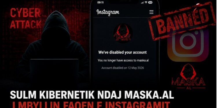 Sulm kibernetik ndaj Maska.al, i mbyllet faqja në Instagram