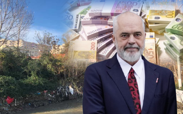 Milionat për pastrimin e Lanës i mori lumi! Ndotja kalon mes për mes kryeqytetit