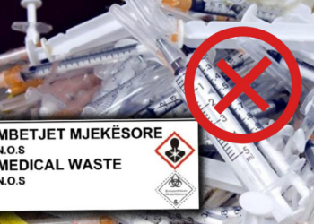 Alarm nga inspektimet/ Mbetjet spitalore kancerogjene ruhen në tualete dhe korridore