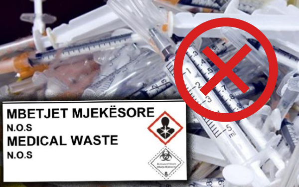 Alarm nga inspektimet/ Mbetjet spitalore kancerogjene ruhen në tualete dhe korridore