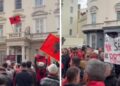 Edhe diaspora në Londër ngrihet në protestë, thirrje Ramës për dorëheqje