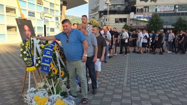 U nda nga jeta pas një aksidenti me makinë, Elbasani mban homazhet për futbollistin Fatjon Bunjaku